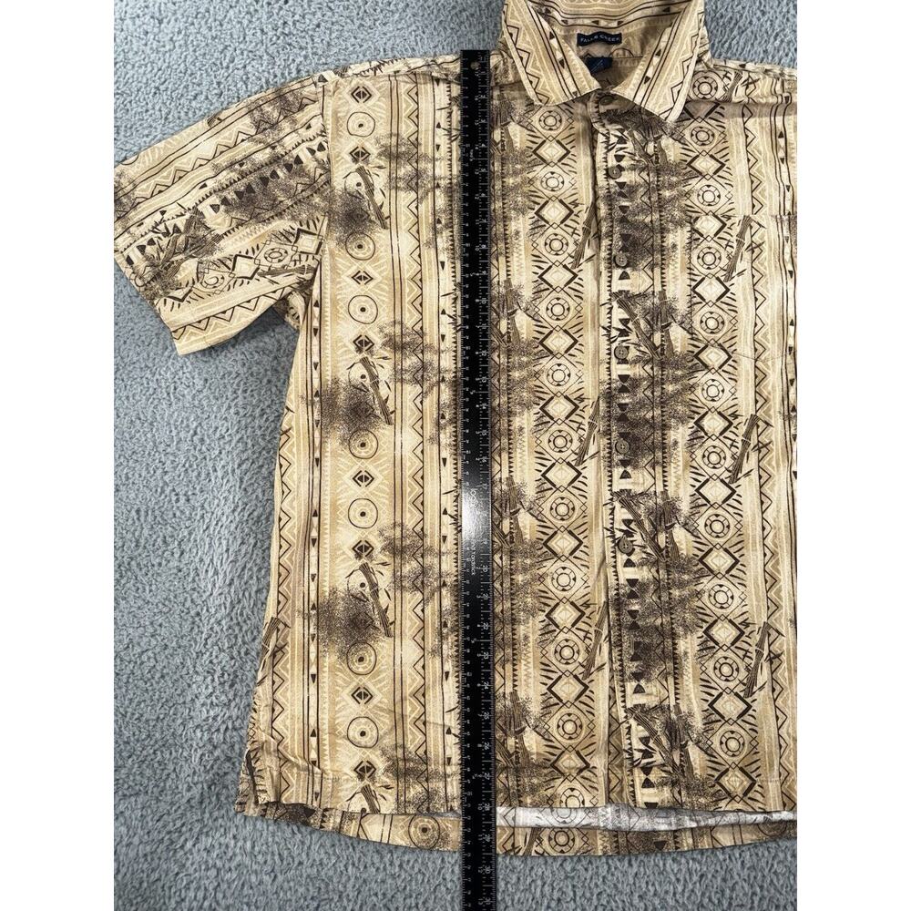 Western Rodeo Cowboy Shirt Men XL Southwest Aztec Theme Falls Creek Button‎ Up - Picture 4 of 5